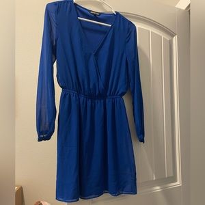 Womens Royal Blue Dress (Express Brand)